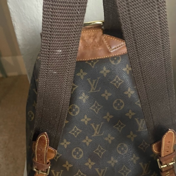 Authentic Louis Vuitton Monogram Montsouris GM Extra Large Backpack COA - Picture 4 of 14
